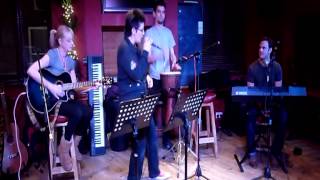 Bar XLR Open Mic - Hayley, Jo, Sam & Lloyd with a cover of 