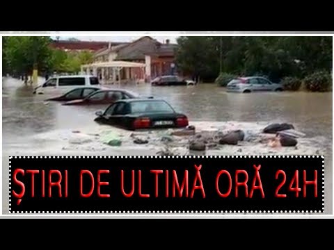 Inundații în județul Teleorman, după ploile de luni seara.