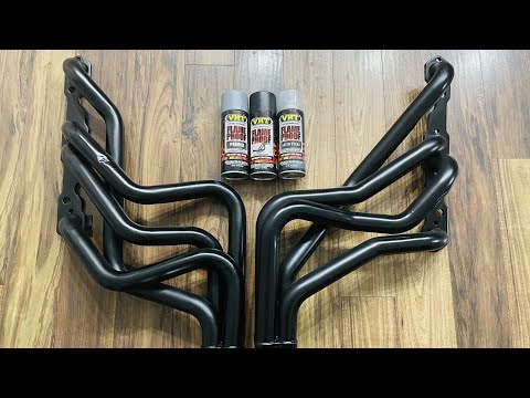 🔥VHT HIGH HEAT CERAMIC HEADER PAINT FOR MY SBC 383 STROKER | HOOKER COMPETITION | G-BODY