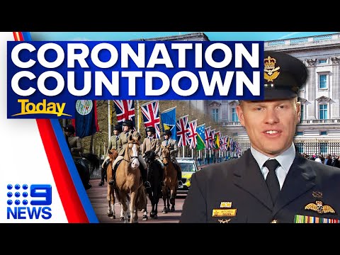 ADF contingency to march alongside King Charles III during Coronation | 9 News Australia