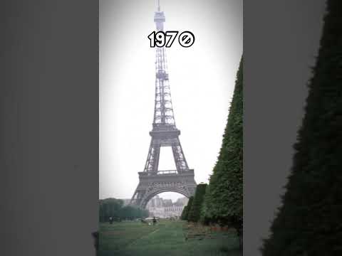 EIFFEL TOWER over the years 🇫🇷 (1887 to 2023) 