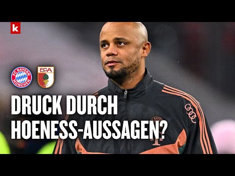 Kompany scherzt nach Hoeneß-Ansage: "Vielleicht weiß er es besser" | FC Bayern - FC Augsburg 3:0