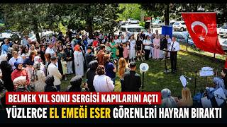 Belmek Yıl Sonu Sergisi Kapılarını Açtı