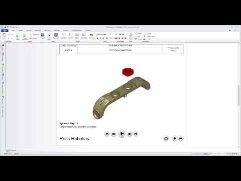  Przykład instrukcji wykonanej w Solid Edge 3D Publishing - zdjęcie