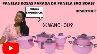 Panelas rosa| PANELA parada da panela So boas?