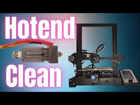Ender 3 v2 Hotend Cleaning - Eliminate Stringing & Clogs