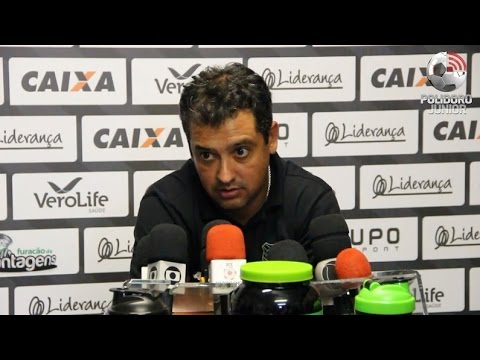 Coletiva Marquinhos Santos: Figueirense 1 x 2 Brusque - Campeonato Catarinense - 28/01/2017