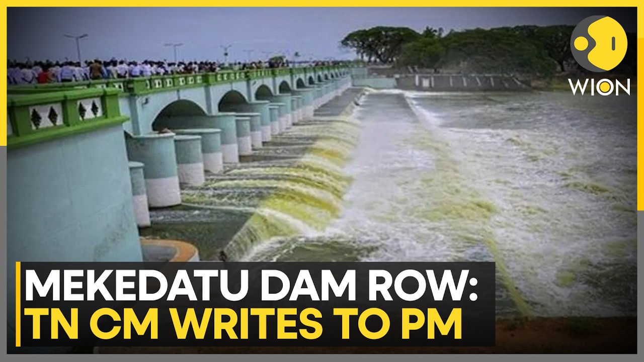 Mekedatu Dam Row: Vijay Writes to PM Modi, Calls Stance on Mekedatu 'Disappointing' | WION News
