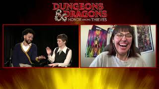 Justice Smith & Sophia Lillis Discuss Dungeons & Dragons: Honor Among Thieves