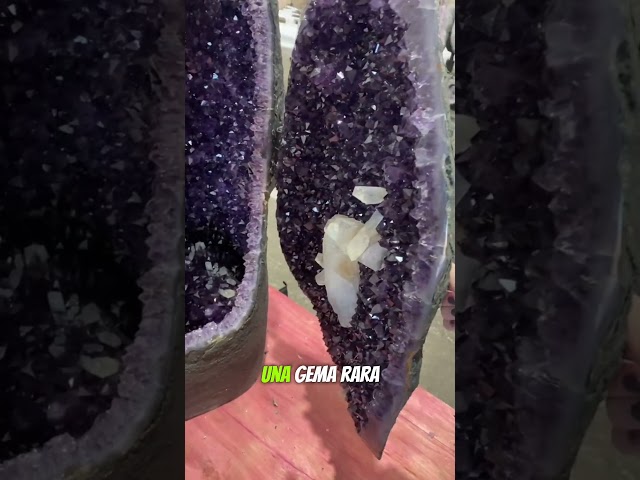 Vídeo relacionado con Amethyst Crystal Rock, 100-300 g de geodos de amatista natural, cristales de energía positivos y piedras de curación para la oficina de la oficina de automóviles Decoración del hogar, Crystal Rock, S