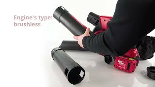 Cordless blower WORTEX BB 2536-1 D