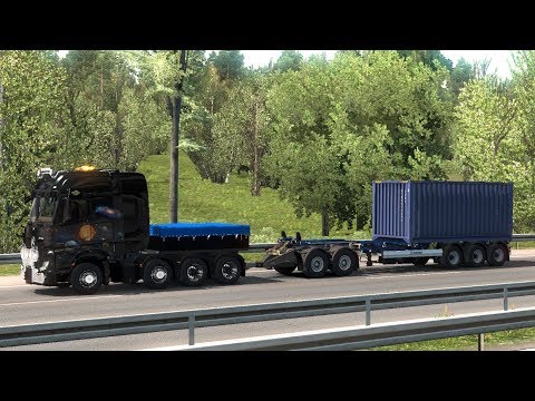Krone Boxliner Dolly addon - Euro Truck Simulator 2 Mod Showcase
