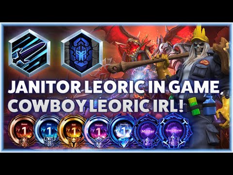 Leoric Entomb - JANITOR LEORIC IN GAME, COWBOY LEORIC IRL! - B2GM Season 3 2024