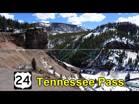 2K20 (EP 28) US-24 West Over Tennessee Pass in Colorado (10,424 Feet)