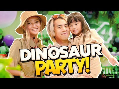 Surprising my Daughter with her Dream Dinosaur Birthday Party