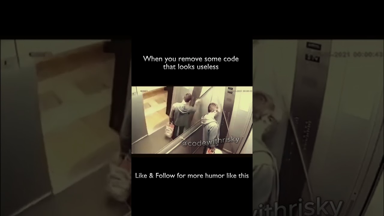 When You Delete ‘Useless’ Code… And Everything Breaks 💥