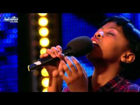 11 Year Old ASANDA JEZILE sings Rihanna's Diamonds on Britain's Got Talent