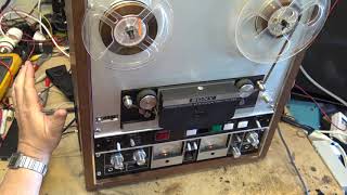 Video thumbnail for Sony TC 850 Recording problem solved  speed calibration and head alignment by 12voltvids