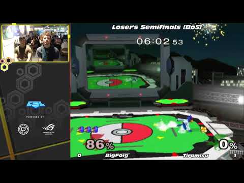 Mass Madness 19 SSBM - BigFoig (Falco) vs. Tiramisu (Fox) - Melee LSF