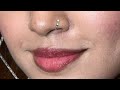 Actress Krithi Shetty Hot Face And Nose Closeup Krithi Shetty