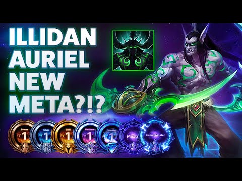 Illidan Meta - ILLIDAN AURIEL NEW META?!? - B2GM Season 7(Silver 1)