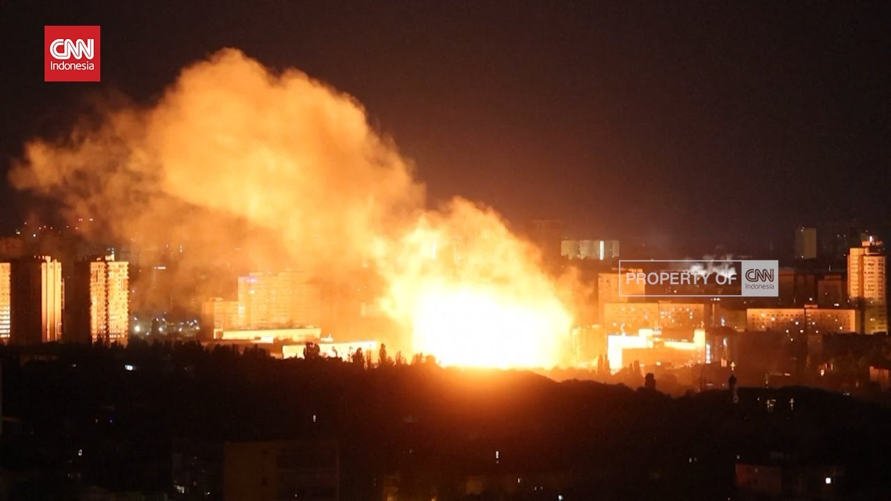 5 Orang Tewas Akibat Rudal dan Drone Rusia Serang Kyiv