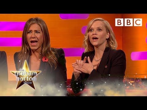 FRIENDS QUIZ: Jennifer Aniston VS Reese Witherspoon | The Graham Norton Show - BBC Video