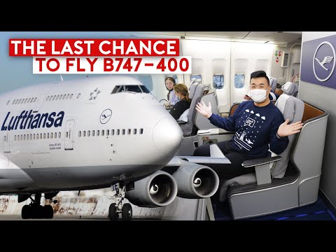 Flying Lufthansa B747-400 Business Class - The Last B747-400 Operator