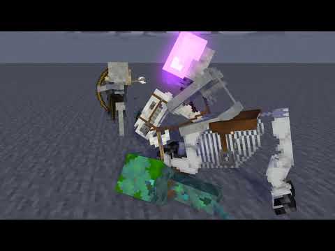 Zombie Team VS Skeleton Team | Minecraft Animation