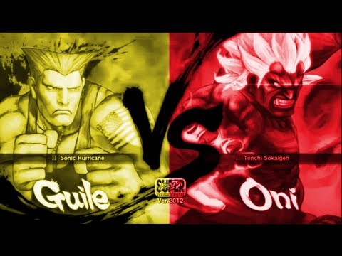 Blue Emblem [Guile] Vs kupibo [Oni] SSF4 Arcade Edition 2012 720 HD
