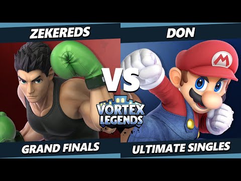 Vortex Legends 32 GRAND FINALS - ZekeReds (Little Mac) Vs. Don (Mario) SSBU Ultimate Tournament
