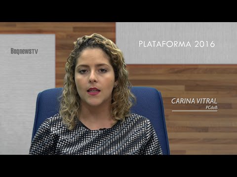 Plataforma 2016 – Carina Vitral
