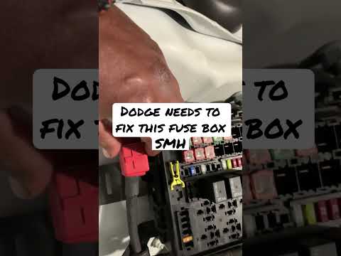 Dodge needs to fix this fuse box head light issue
