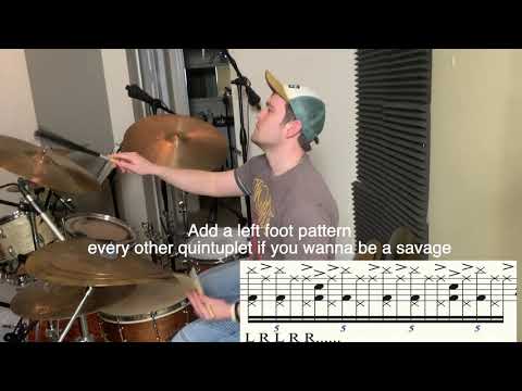 Suprisingly Easy Quintuplet Groove!