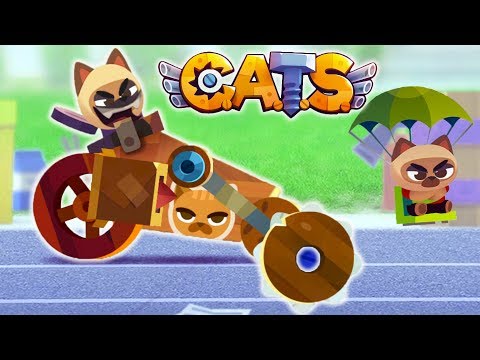 БИТВА САМОДЕЛЬНЫХ МАШИН Видео для детей про сражения КОТИКОВ в Игре CATS: Crash Arena Turbo Stars Video