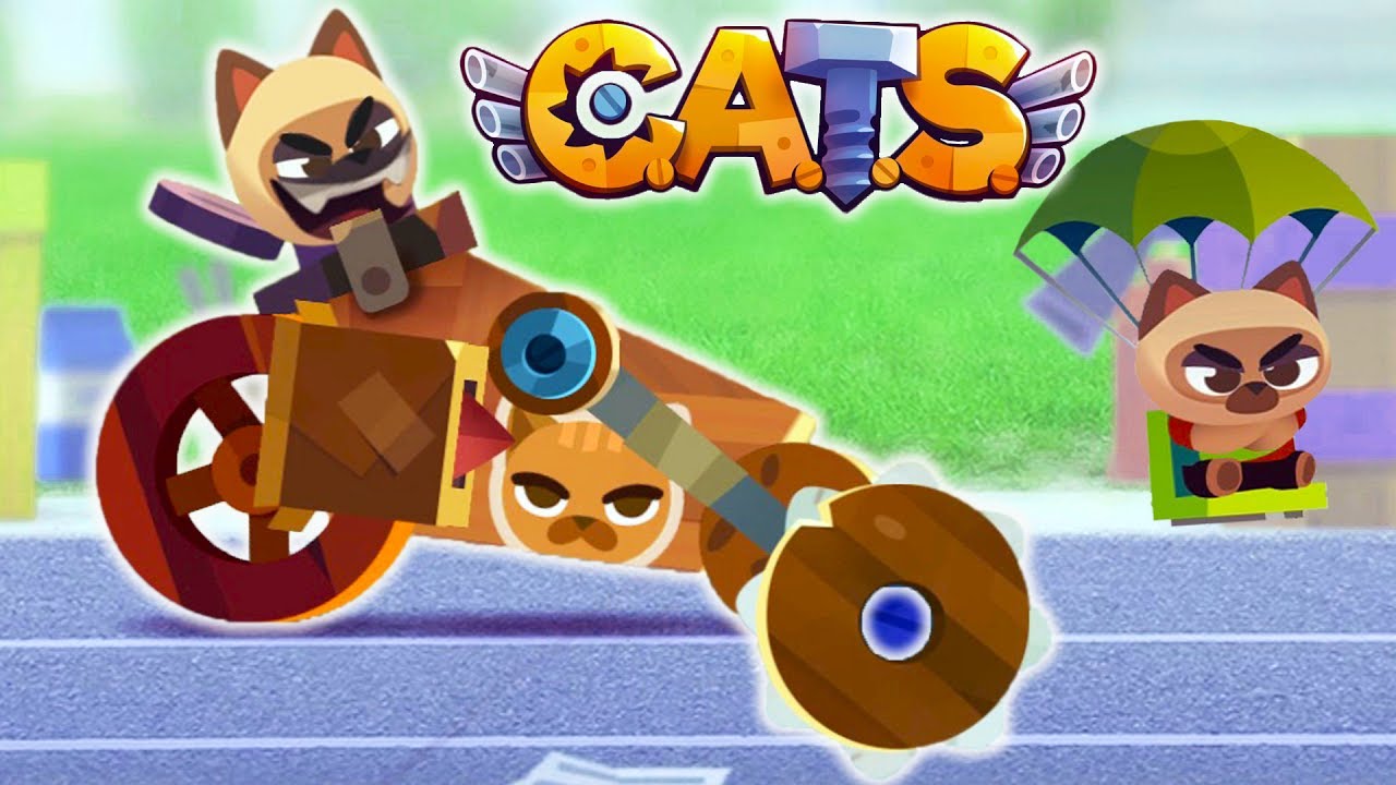 БИТВА САМОДЕЛЬНЫХ МАШИН Видео для детей про сражения КОТИКОВ в Игре CATS: Crash Arena Turbo Stars