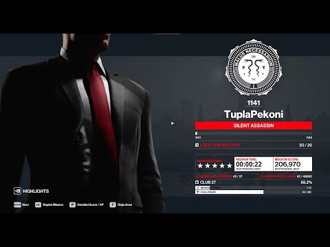Hitman™ 3 - [22s] Club 27 (Bangkok) SA/SO speedrun