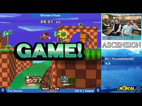 "Ascension 12/16/17" - The Doctor (Mario) v. Elk G | Ivayne (Wolf) - Winners Finals