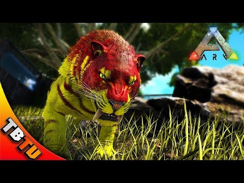 Ark: Survivel Evolved Mutation Zoo E44 -  SABERTOOTH BREEDING AND MUTATIONS! SABERTOOH ZOO ENCLOSURE