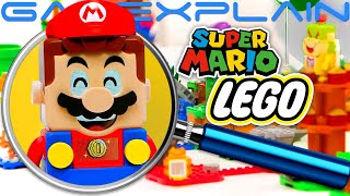 LEGO Super Mario ANALYSIS - Reveal Trailer (Secrets & Hidden Technology)