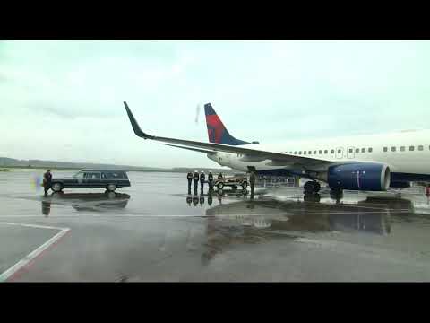 Remains of marine killed in WWII return home