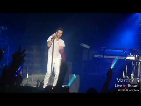 Maroon 5 Live in Busan - She Will Be Loved (Overexposed Tour 2012)