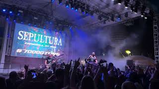 SEPULTURA - Biotech is Godzilla (Live @ 70000 Tons of Metal 2025)