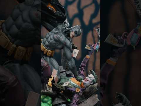 EPIC Batman vs Joker Statue!