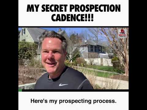 MY TOP SECRET PROSPECTING CADENCE  -  SALES COMEDY