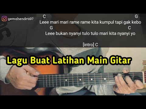Kunci Gitar LUPA LUPA INGAT - KUBURAN BAND | Chord Gampang Semua