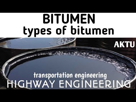 Types of Bitumen