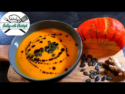 Creamy Pumpkin-Ginger Soup 🌟 Cozy, Healthy & Packed With Flavor