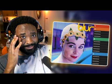 Sageistyping Reacts and Ranks EVERY song on Leisure - Blur (First Time Listening)