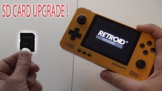 Retroid Pocket 2 SD Card Upgrade Video